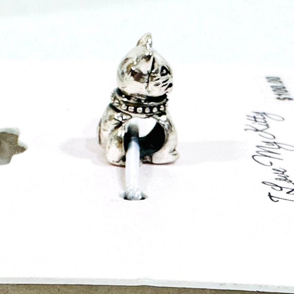 Sterling Silver Cat Individuality Bead - New in Box - Picture 3 of 8